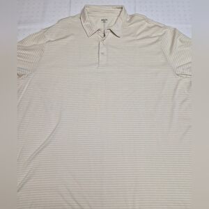 Zelos Men's Cream Polo Shirt 3XLT